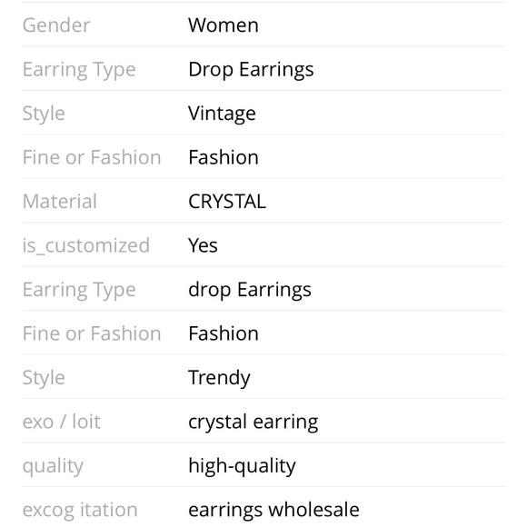 NWOT EARRINGS - Picture 4 of 5